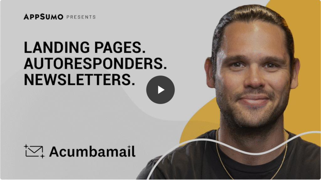 Acumbamail AppSumo Deal