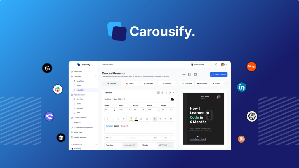 Carousify AppSumo Deal