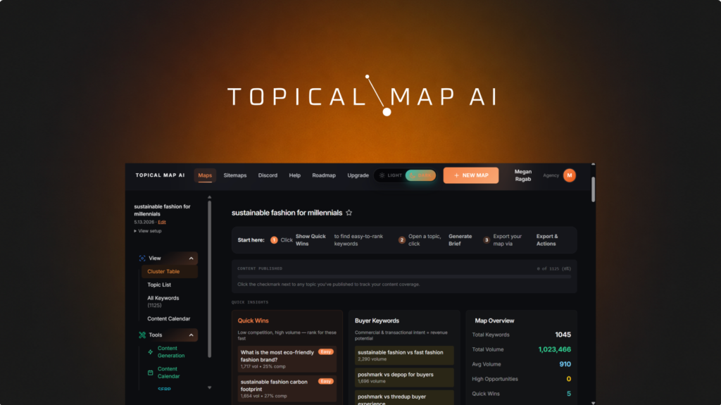 Topical Map AI AppSumo Deal