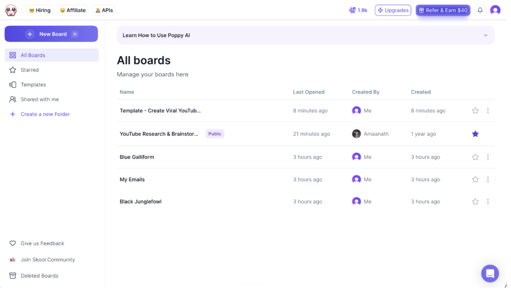 Poppy AI AppSumo Deal