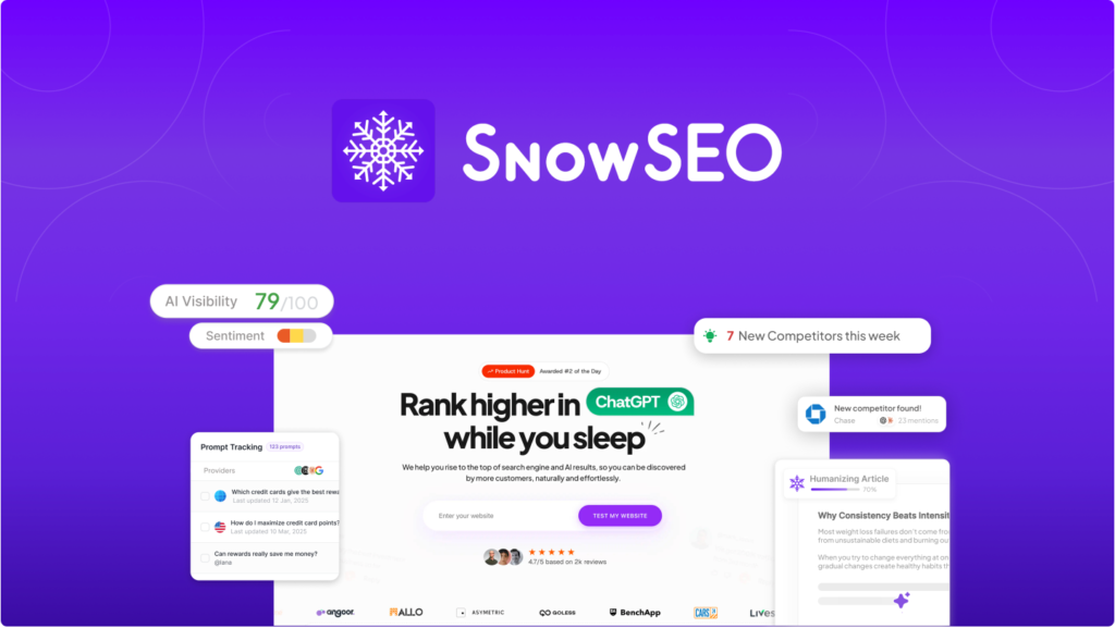 SnowSEO AppSumo Deal